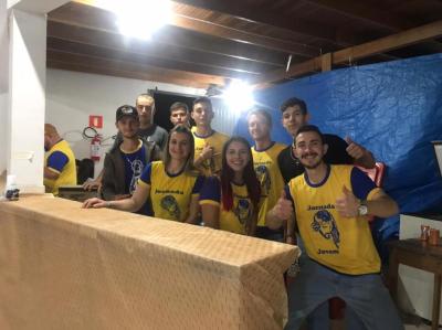 A 1Âª Macarronada da Jornada Jovem de Rio Bonito do IguaÃ§u, foi um verdadeiro sucesso